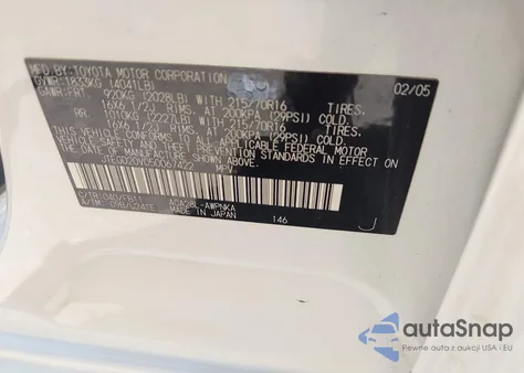 2005 Toyota Rav4 from USA, damaged, VIN JTEGD20V050067422